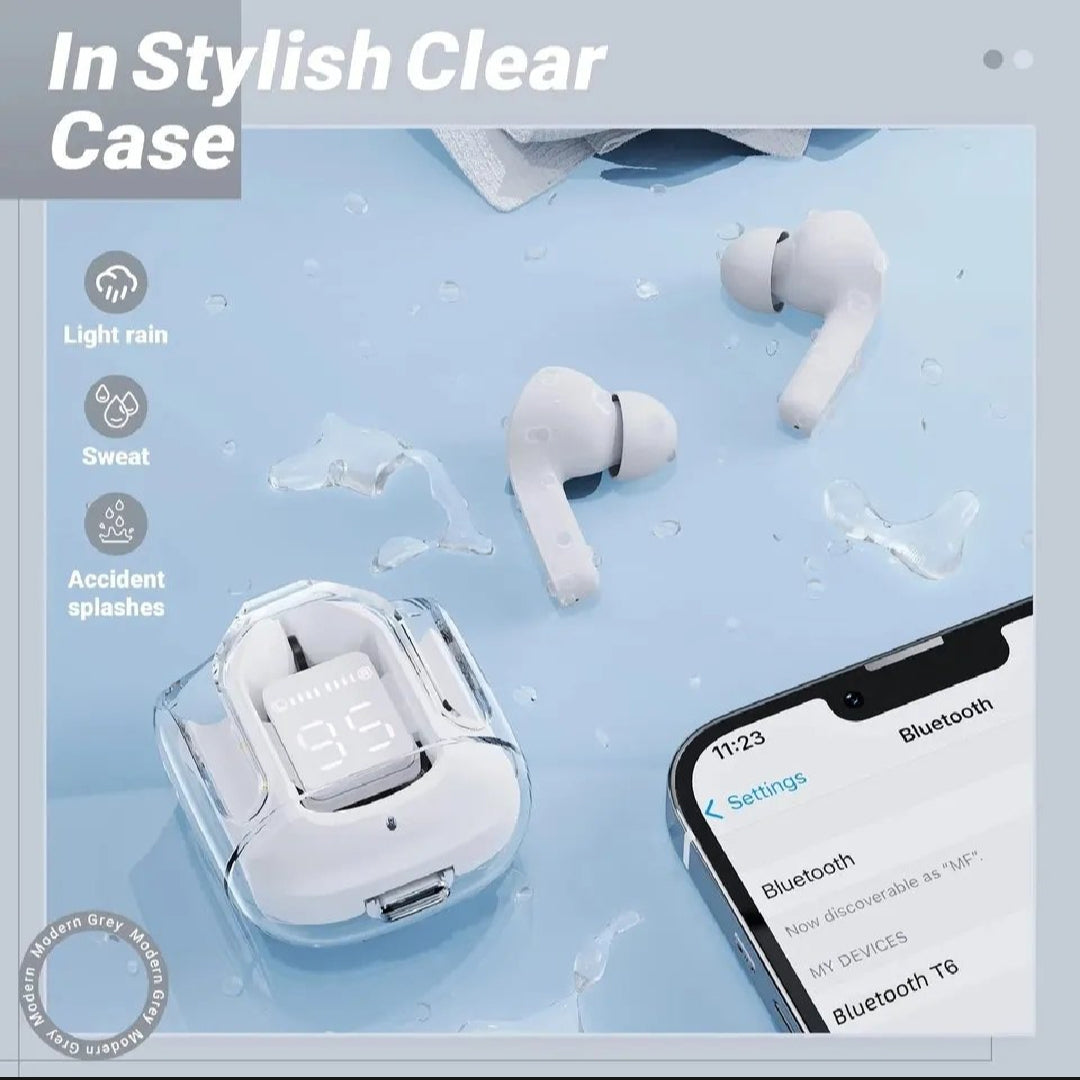 Air 31 With Silicon Case Cover High Quality Bluetooth Earbuds 2025 Best Bluetooth Earbuds For Android and iphone Users