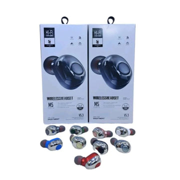m5 singel ear Bluetooth earbuds